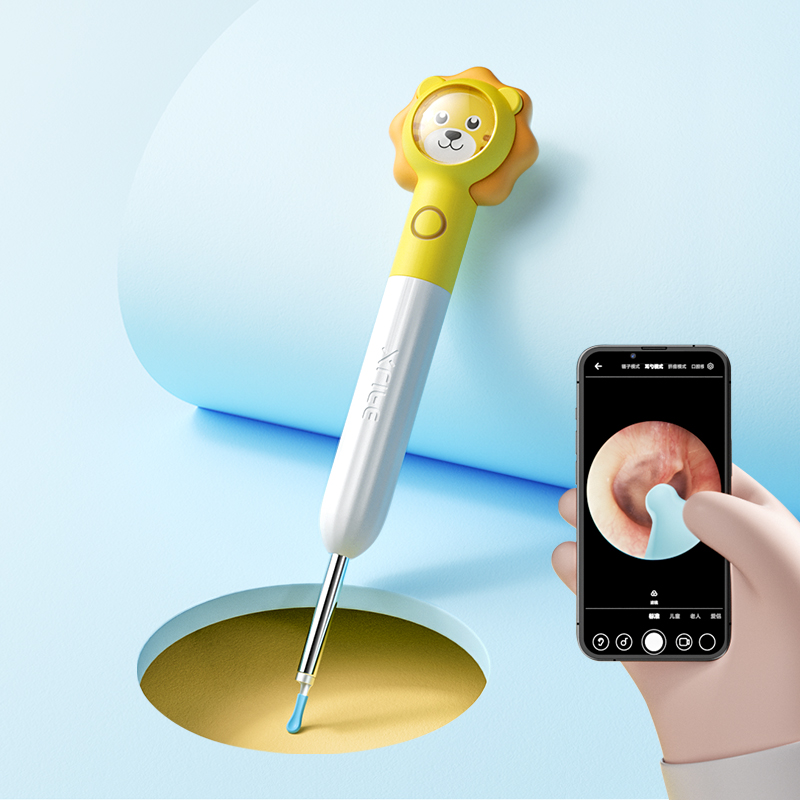 Bebird Q3 Adorable Smart Visual Wireless LED Rechargeable Earwax Removal Endoscope